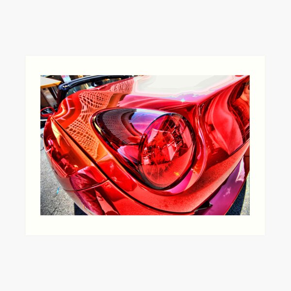 Ferrari in Sydney Art Print