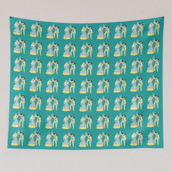 Item preview, Married in the Pyrenees, France. Color background designed and sold by Catherine Debusne.