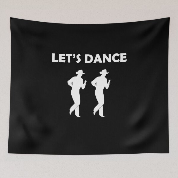 Item preview, Let's Dance Funny Line Dancing Dancer Gift designed and sold by TastefulTees.