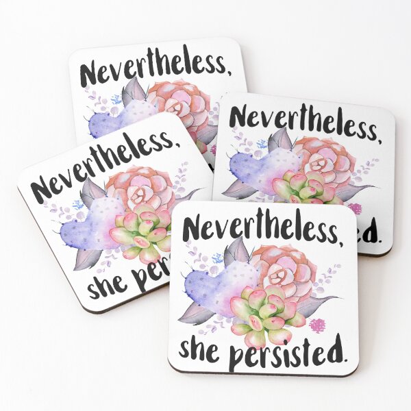 Item preview, Nevertheless She Persisted designed and sold by chicalookate.