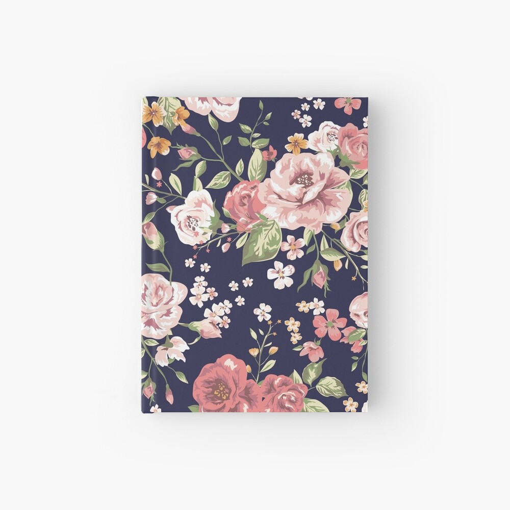 Floral Hardcover Journal