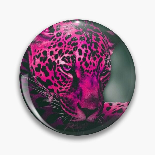 Item preview, Pink Leopard Portrait designed and sold by Paulele.