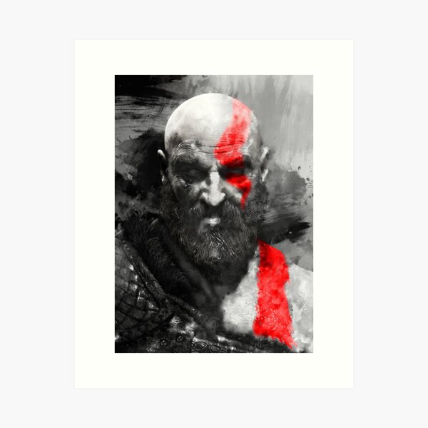 Kratos - God of War, 2018, atreus, fenrir, godofwar, greek, kratos