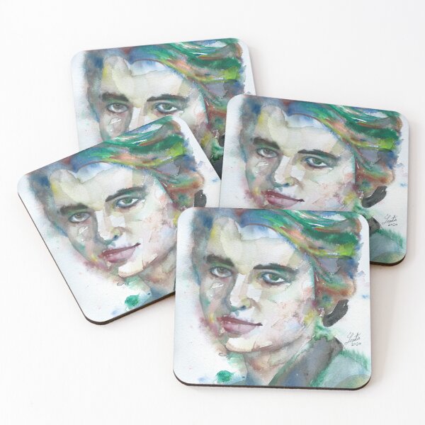 Item preview, ROSALIND FRANKLIN watercolor portrait designed and sold by lautir.