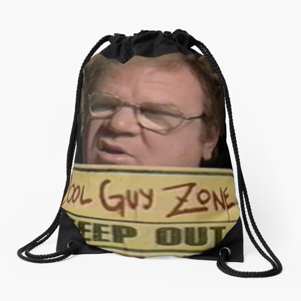 "dr steve brule cool guy zone" Drawstring Bag for Sale by emielpit5