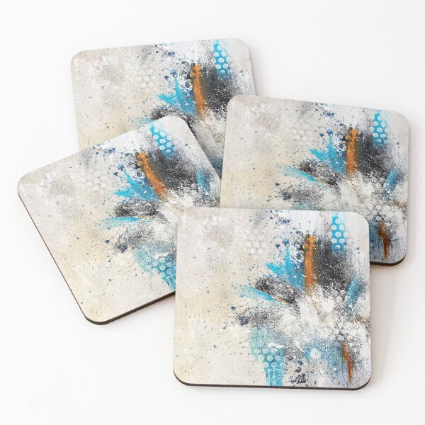 Item preview, Abstract Splatter Painting designed and sold by emberstudio.