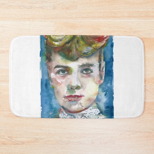Item preview, NELLIE BLY watercolor portrait .1 designed and sold by lautir.