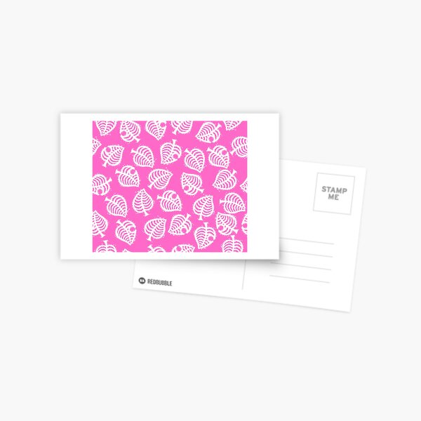 Rainbow Animal Crossing New Horizons Pattern Postcard By Coffindancer Redbubble