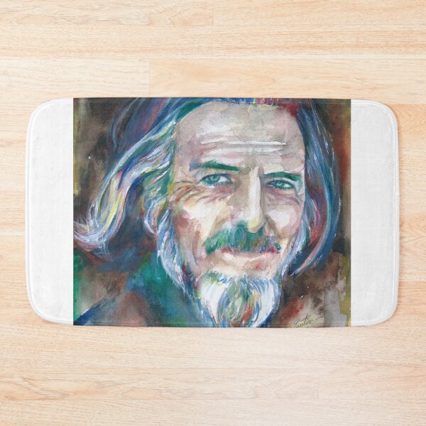 Item preview, ALAN WATTS watercolor portrait.15 designed and sold by lautir.