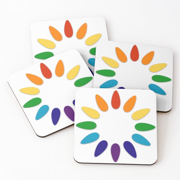 Item preview, Rainbow Flower Clock designed and sold by Yampimon.