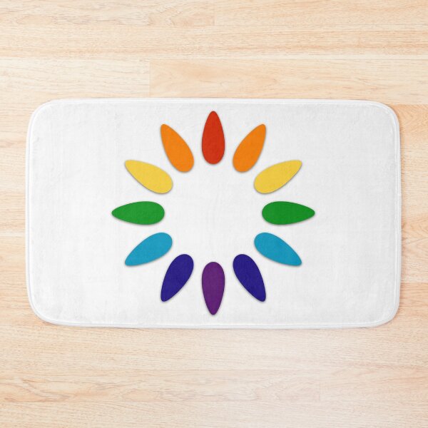 Item preview, Rainbow Flower Clock designed and sold by Yampimon.