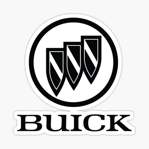 Buick black Sticker