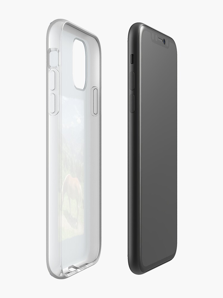 Alternate view of Horse at Kristberg (iPhone case) iPhone Case & Cover