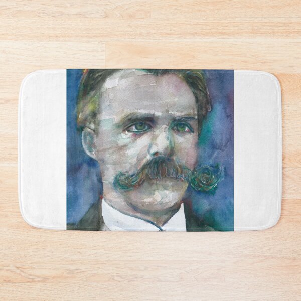 Item preview, FRIEDRICH NIETZSCHE watercolor portrait.15 designed and sold by lautir.