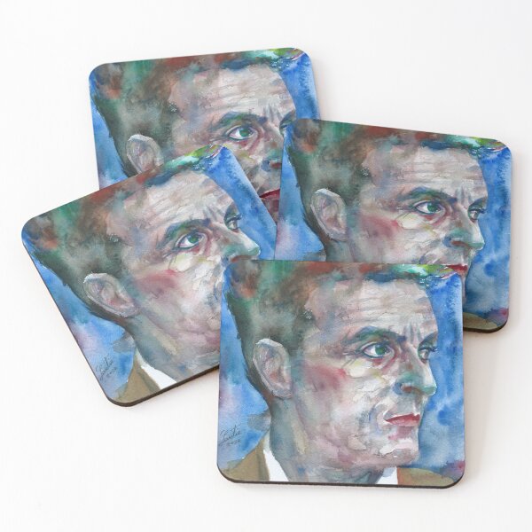 Item preview, LUDWIG WITTGENSTEIN watercolor portrait .9 designed and sold by lautir.