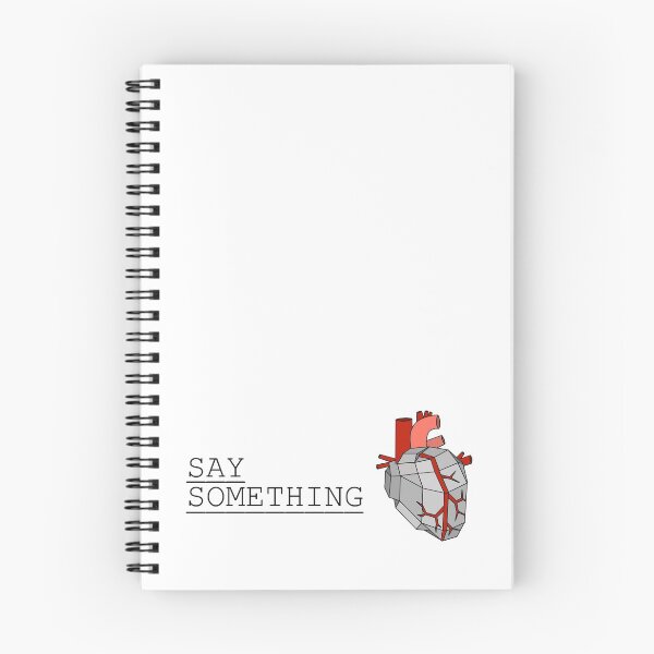 Item preview, Say Something Heart designed and sold by Titoduhburito.
