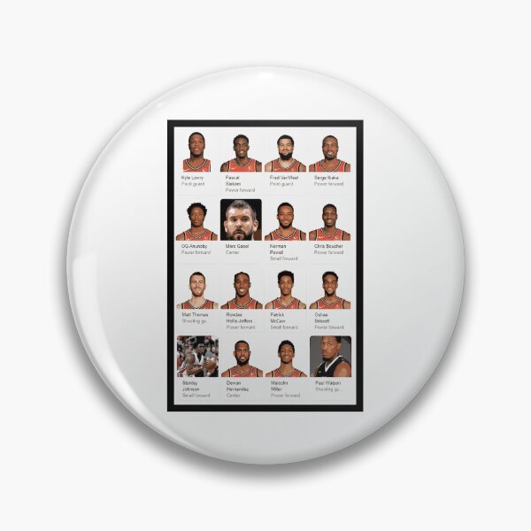 Item preview, Raptors Roster designed and sold by icytone.