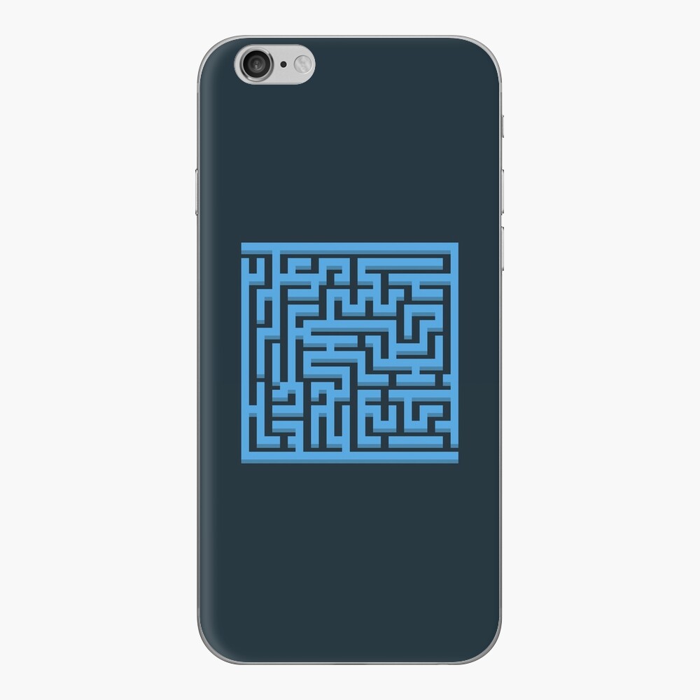 Pixel Blue Maze