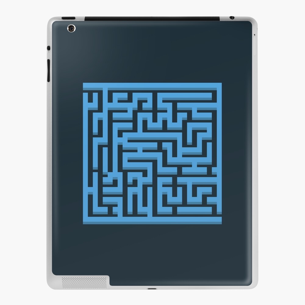 Pixel Blue Maze