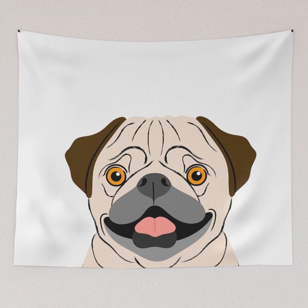 Item preview, Pug Portrait designed and sold by Adam Regester.
