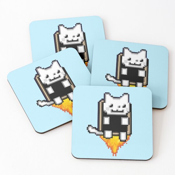Item preview, Jet Pack Kitty Attack designed and sold by Art By The Coco.