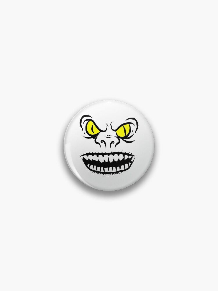 Troll face with yellow eyes - Troll - Pin