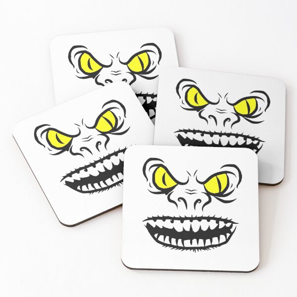 Item preview, Troll face with yellow eyes designed and sold by NerdySherds.