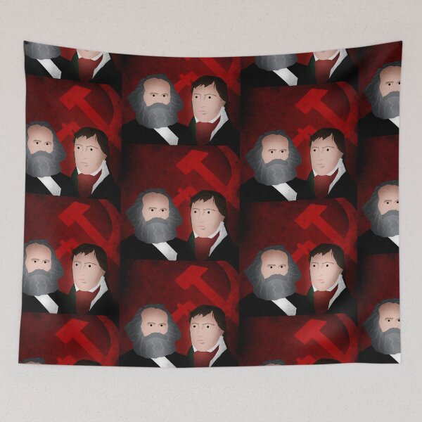 Artikelvorschau, HEGEL UND MARX - SOZIALISTISCHE PHILOSOPHEN - PORTRAITS ILLUSTRATION entworfen und verkauft von Clifford Hayes.