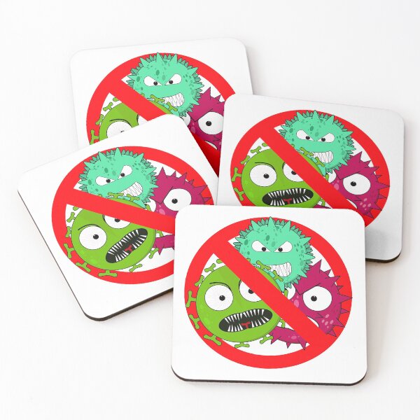 Item preview, Virus free zone sign designed and sold by NerdySherds.