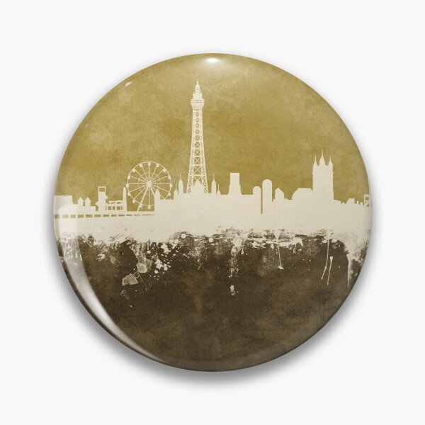 Item preview, Blackpool England Skyline designed and sold by ArtPrints.