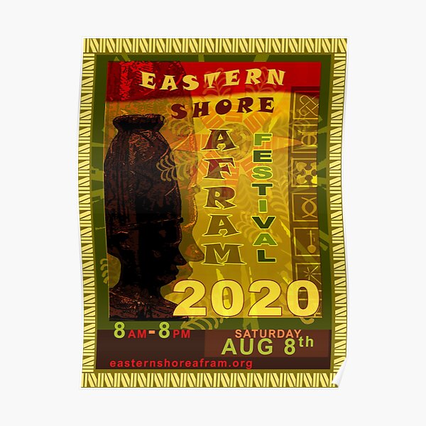 Eastern Shore AFRAM Festival | Ebony Queen Poster