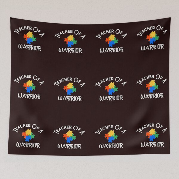 Item preview, Teacher Of A Warrior Autism Awareness designed and sold by SparkleLiveLife.