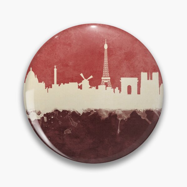 Item preview, Paris France Skyline designed and sold by ArtPrints.