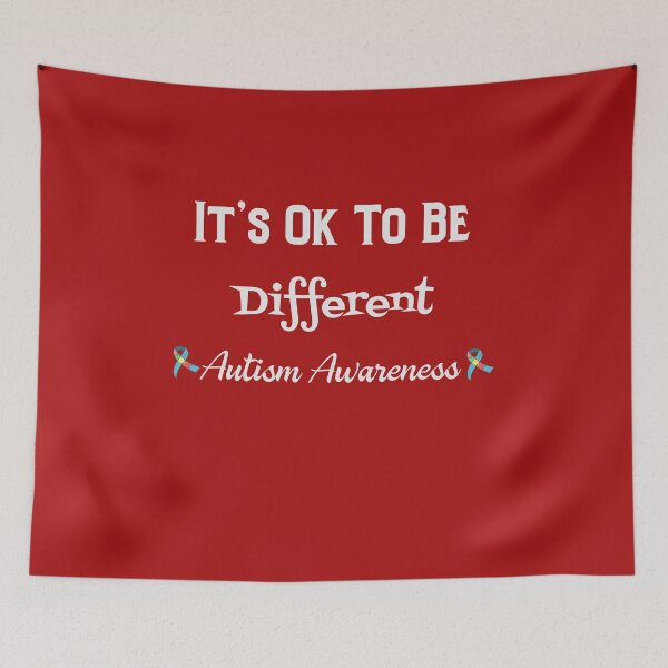 Item preview, It's Ok To be Different Autism Awareness designed and sold by SparkleLiveLife.