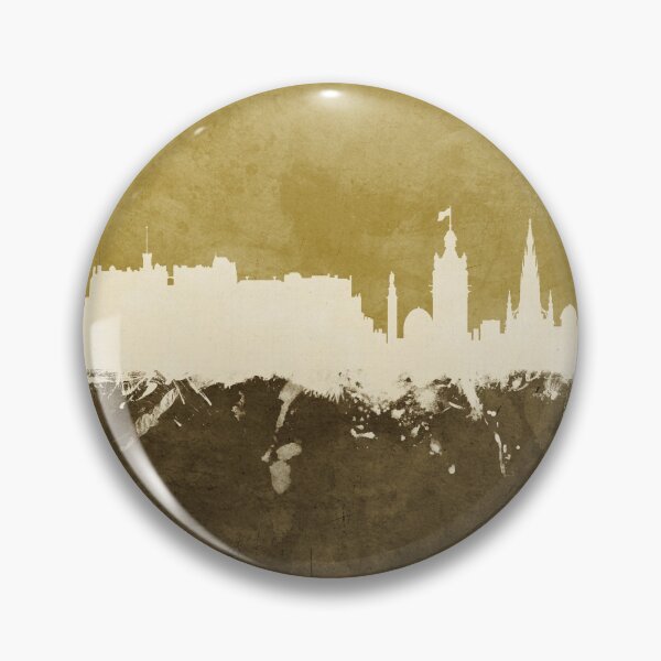 Item preview, Edinburgh Scotland Skyline designed and sold by ArtPrints.