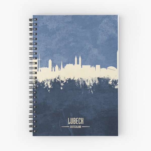 Item preview, Lubeck Germany Skyline designed and sold by ArtPrints.