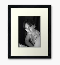 PORTRAIT PHOTO #1 Framed Print