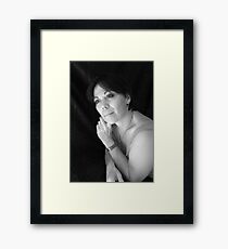 PORTRAIT PHOTO #3 Framed Print