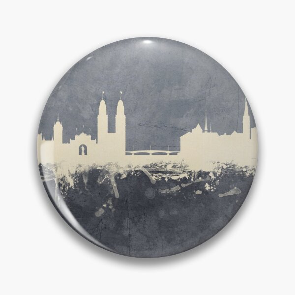Item preview, Zurich Switzerland Skyline designed and sold by ArtPrints.