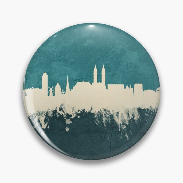 Item preview, Lubeck Germany Skyline designed and sold by ArtPrints.