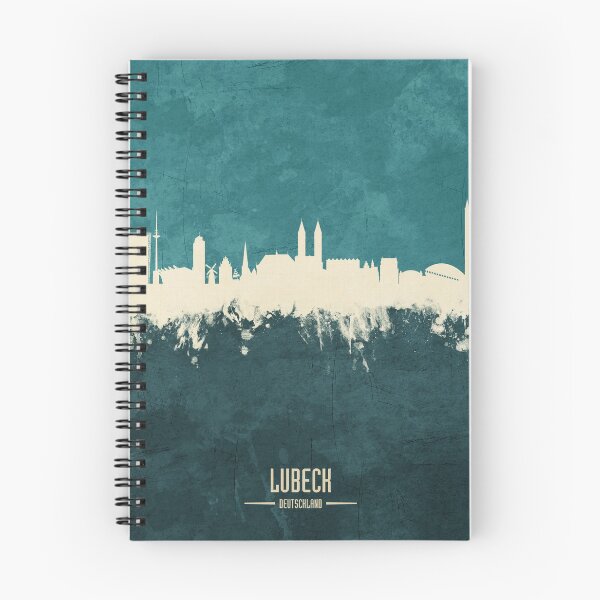Item preview, Lubeck Germany Skyline designed and sold by ArtPrints.