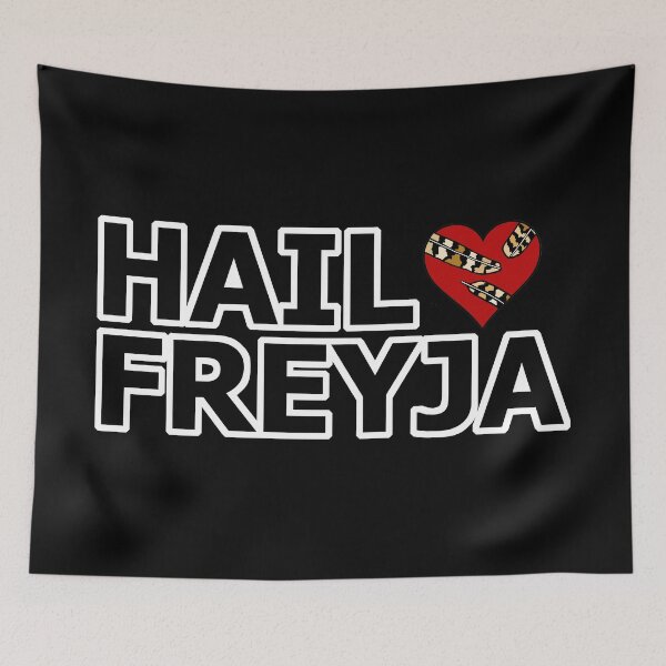 Item preview, Hail Freyja designed and sold by RUNICJOHN.