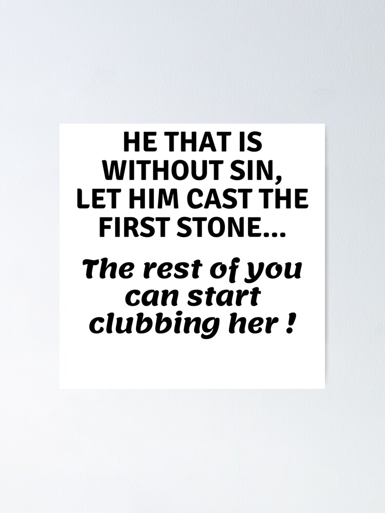Alternate view of ...can start clubbing her Poster