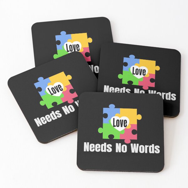 Item preview, Love Needs No Words Autism Awareness  designed and sold by SparkleLiveLife.