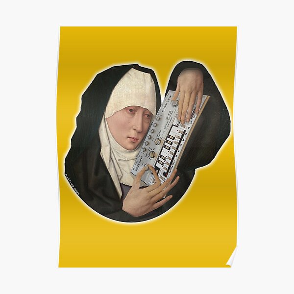 Mater Dolorosa meets Roland TB 303, by Frank Fonik. Original HD Poster