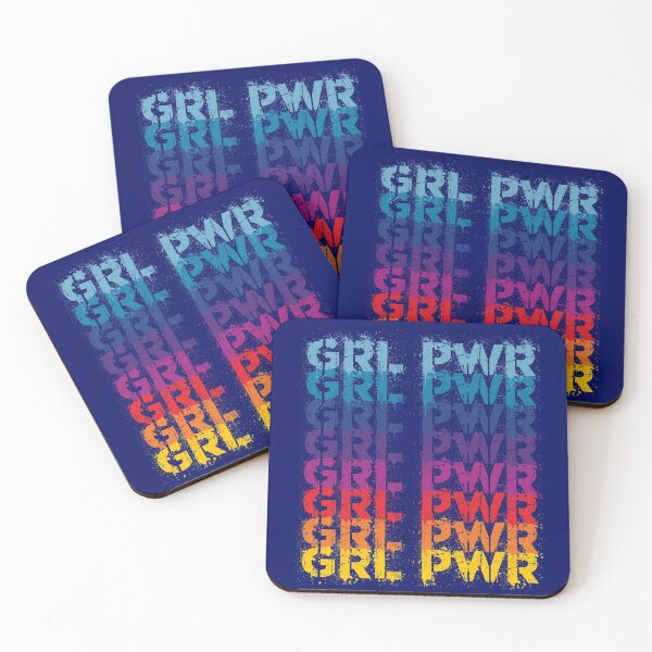 Item preview, GRL PWR design in a variety of colors designed and sold by NerdySherds.