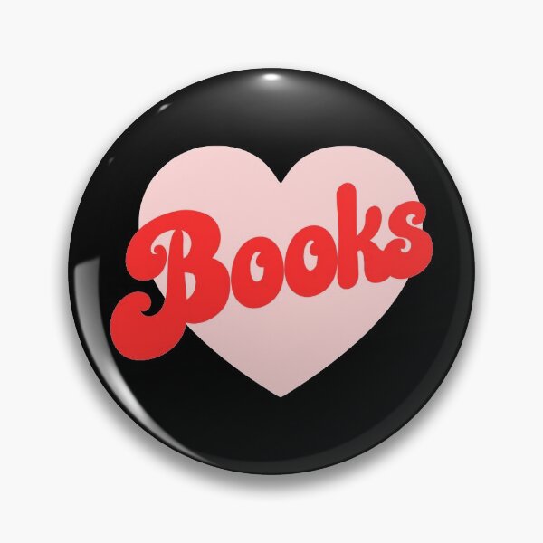 Item preview, Funny I Love Books Print with Heart designed and sold by kapotka.