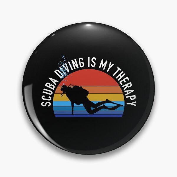 Item preview, Scuba Diving Is My Therapy designed and sold by kudostees.