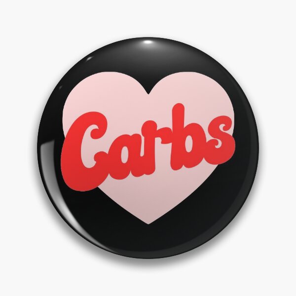 Item preview, Funny I Love Carbs Print designed and sold by kapotka.