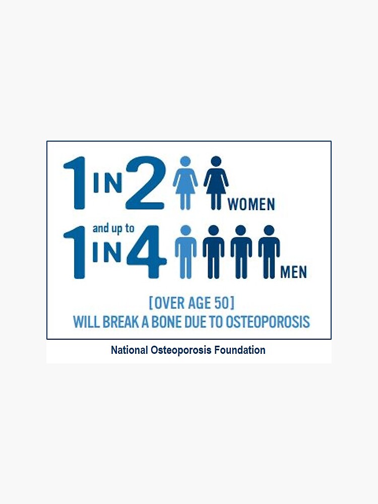  osteoporosis statistics national osteoporosis foundation sticker for